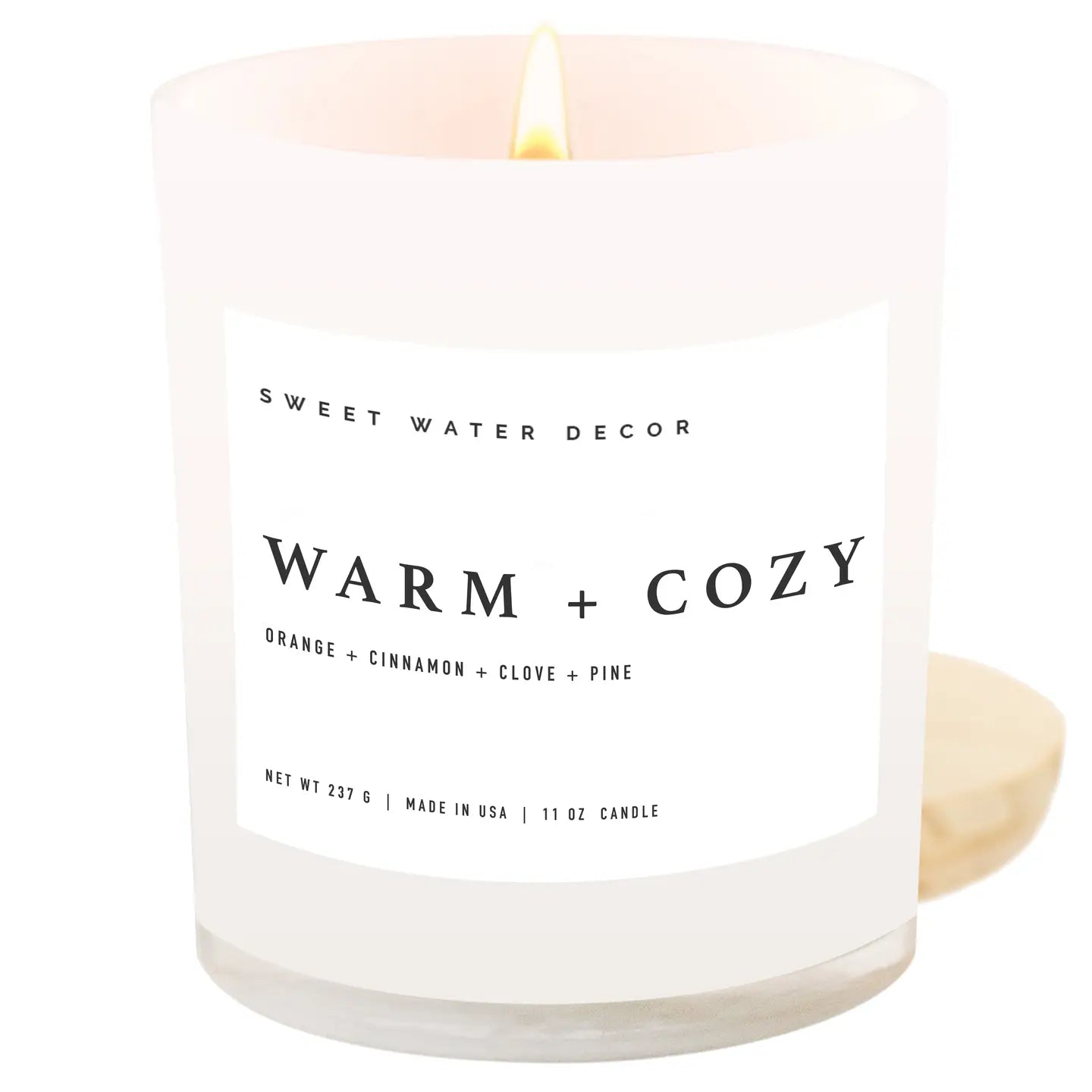 Warm and Cozy Soy Candle