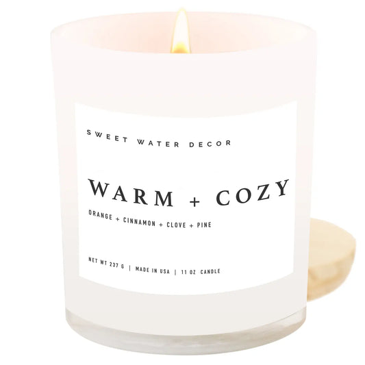 Warm and Cozy Soy Candle