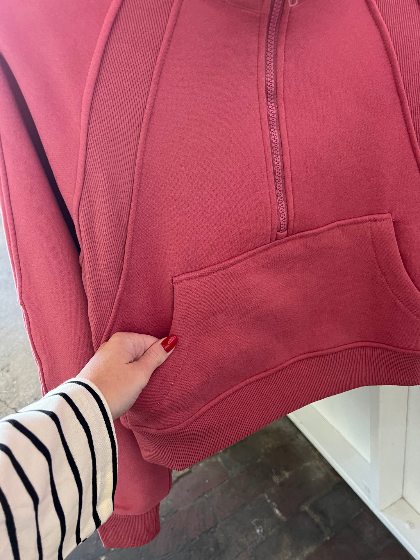 Dove Half Zip