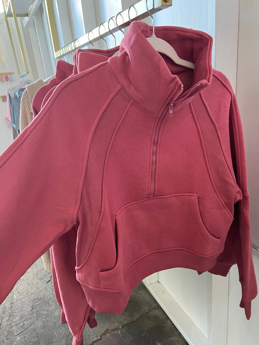 Dove Half Zip