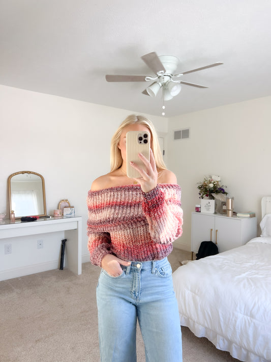 Sunrise Off The Shoulder Top