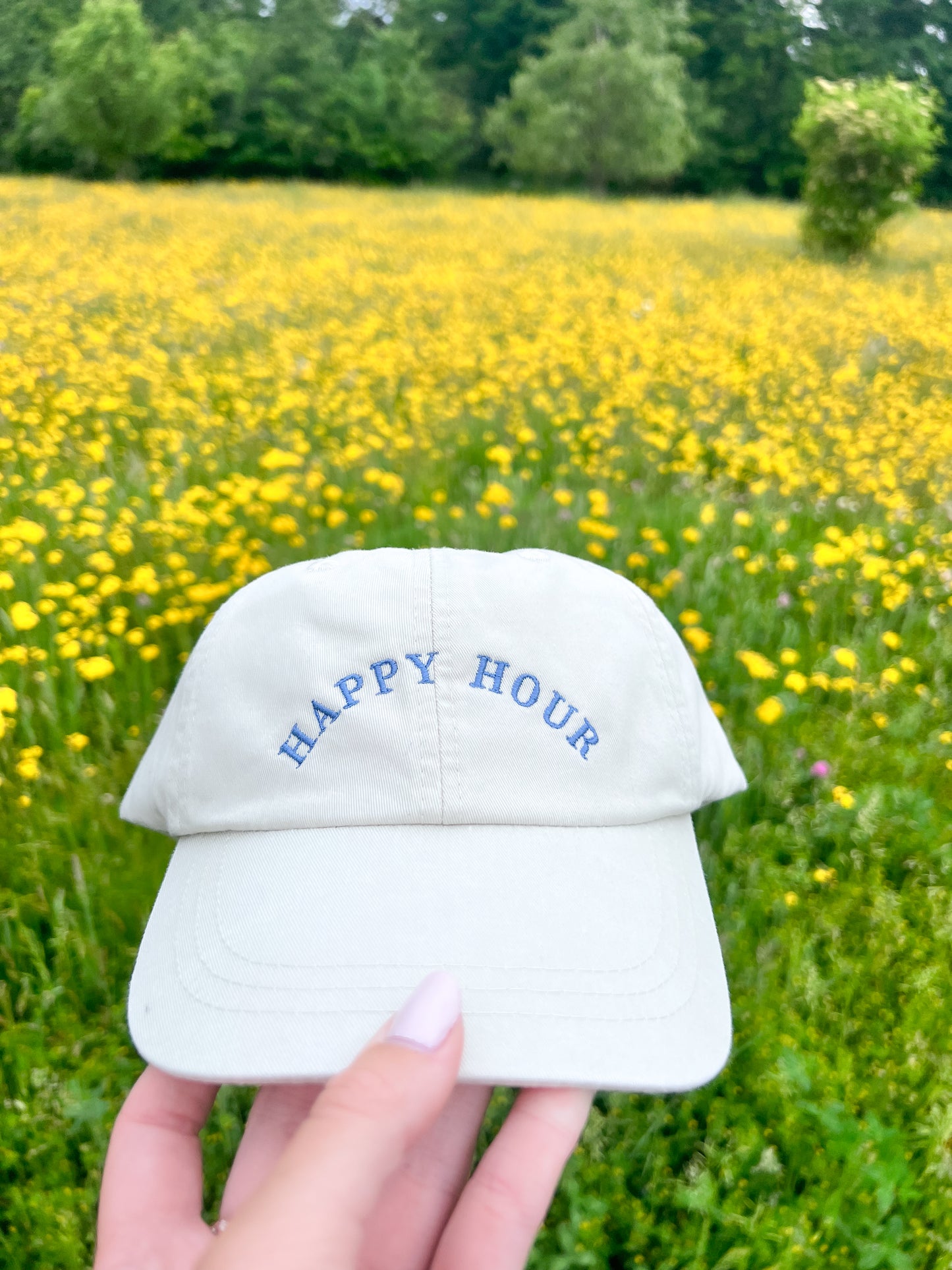 "Happy Hour" Baseball Hat