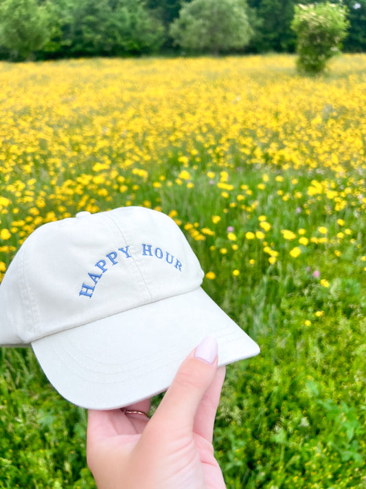 "Happy Hour" Baseball Hat