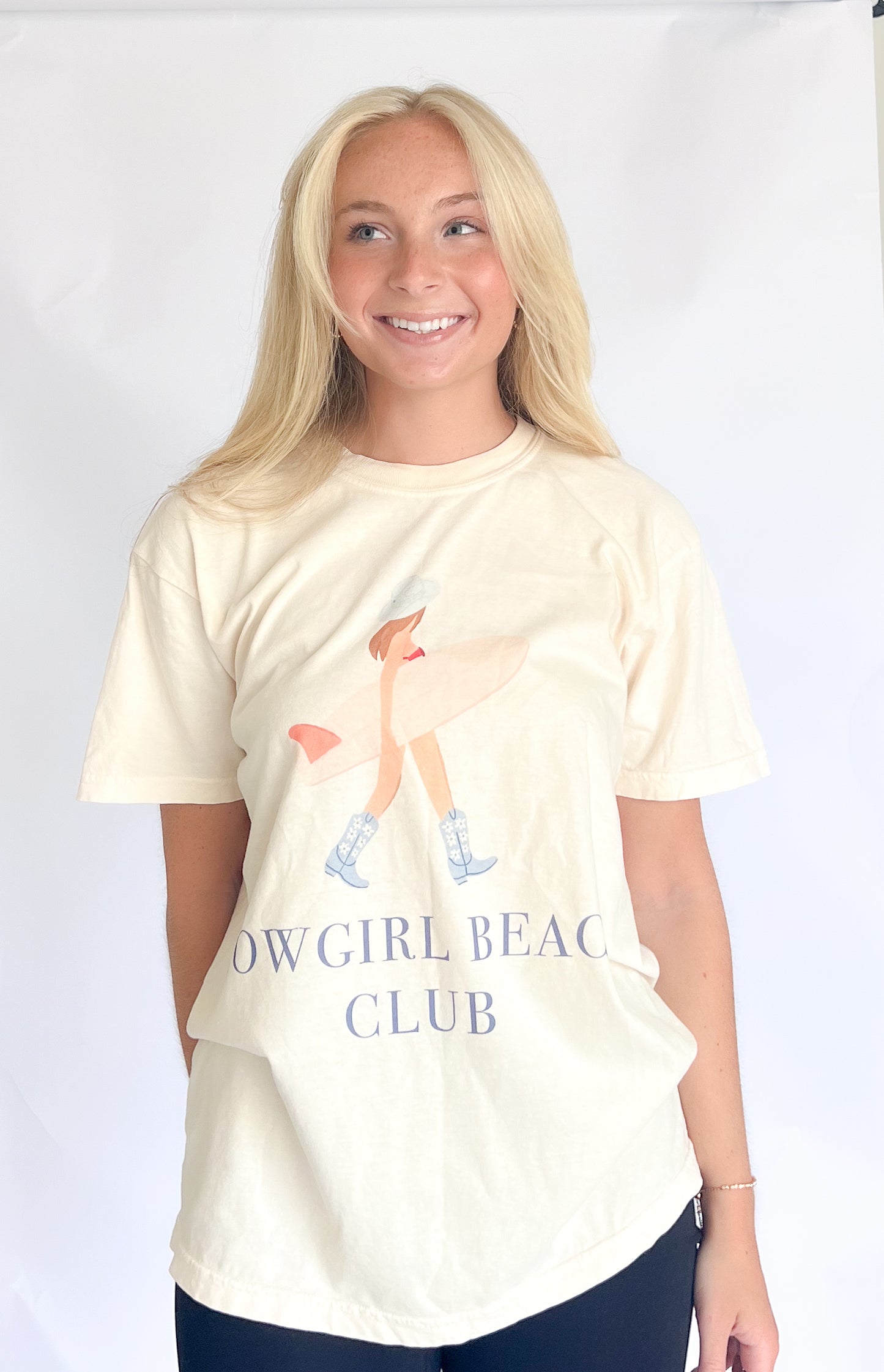 Cowgirl Beach Club Oversized T-shirt