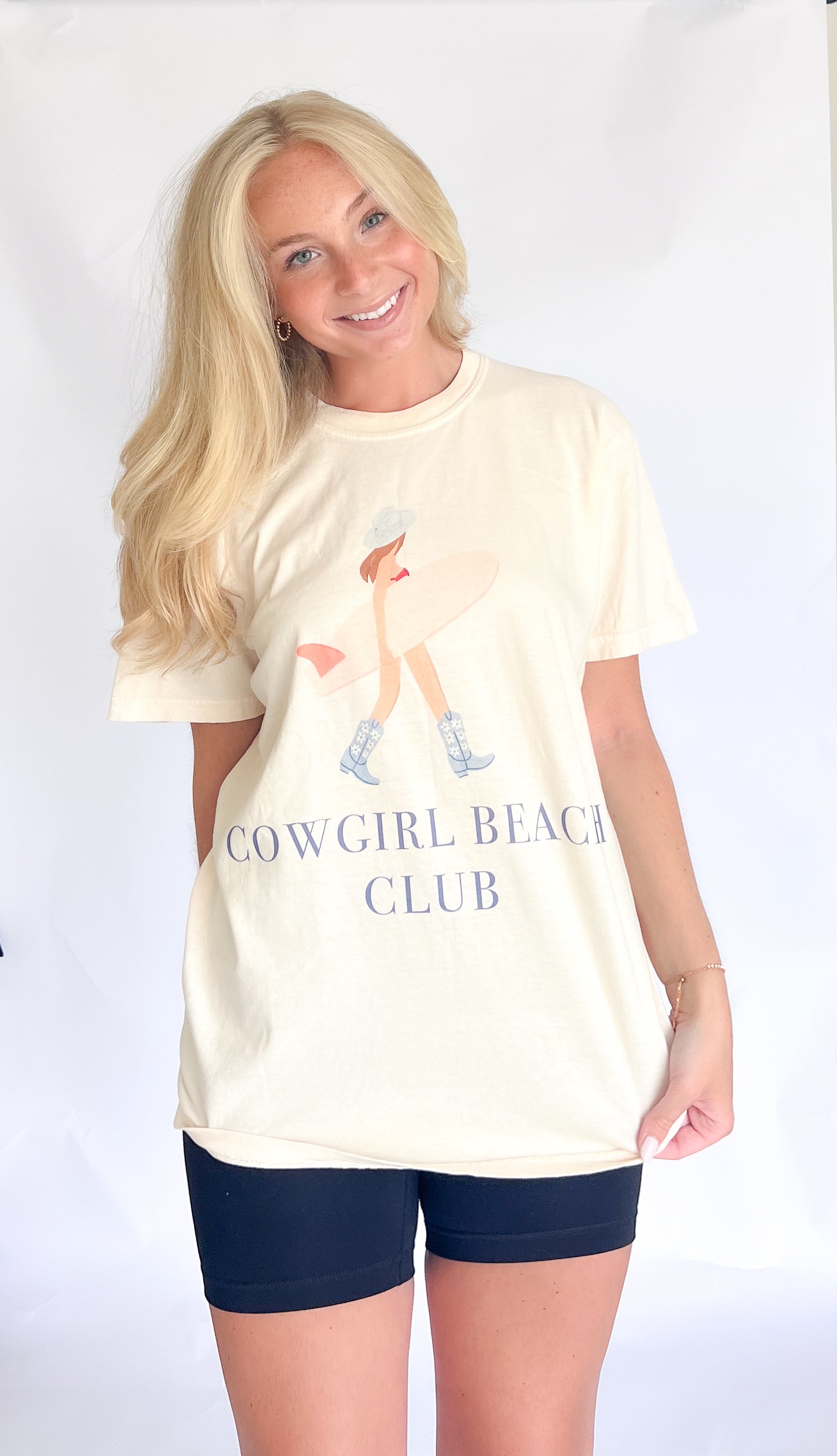 Cowgirl Beach Club Oversized T-shirt