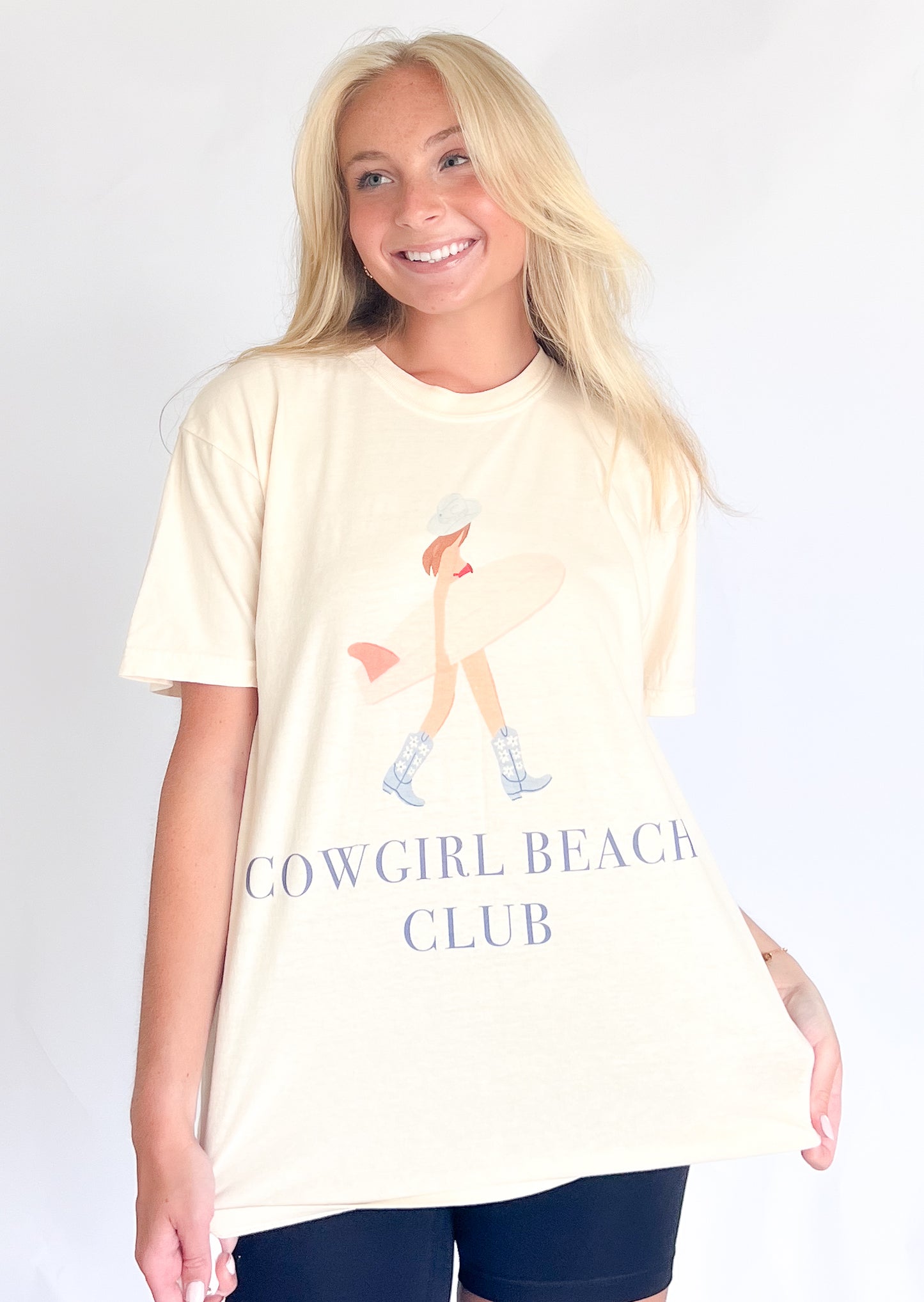 Cowgirl Beach Club Oversized T-shirt