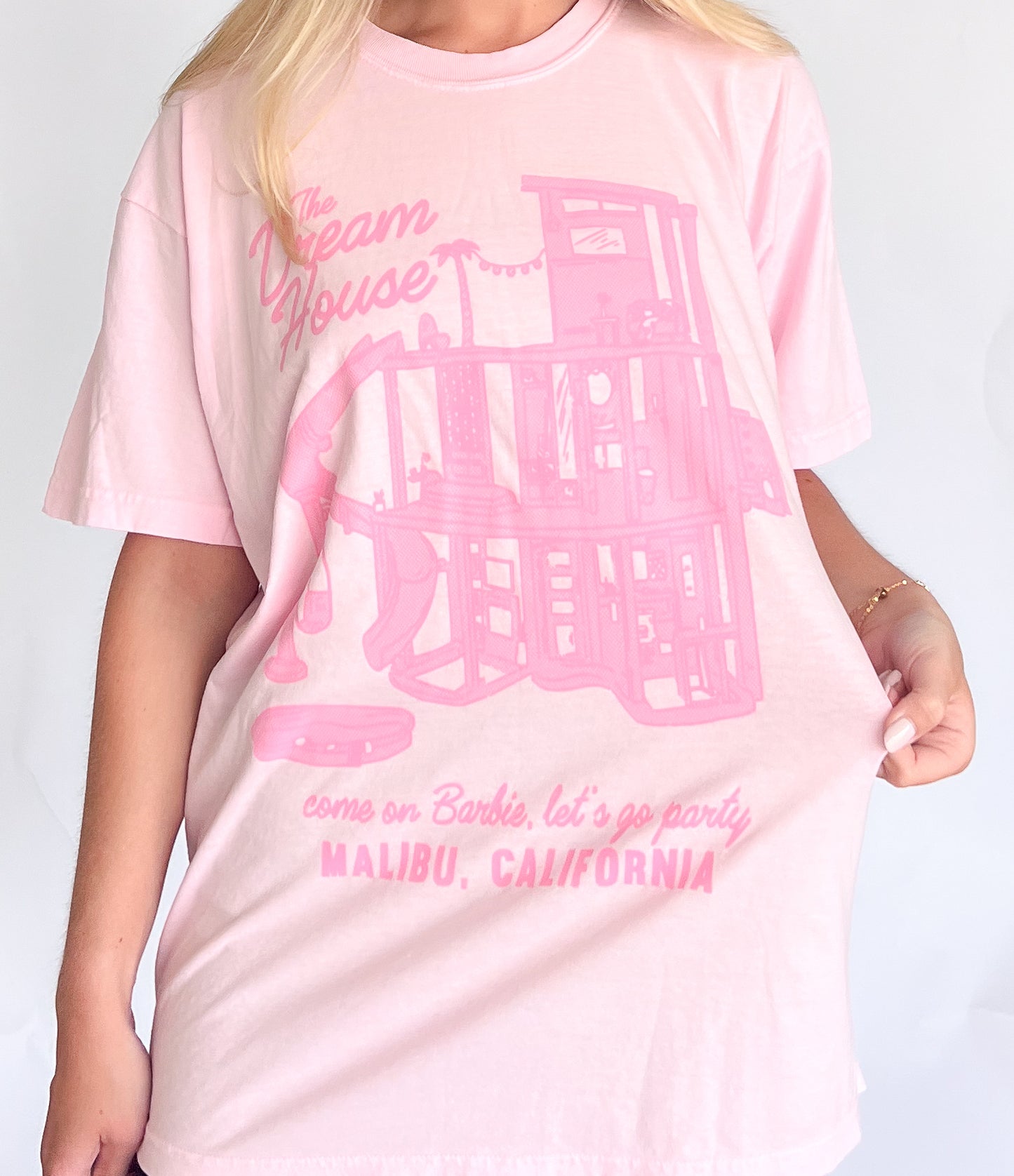 Barbie Dream House Oversized T-shirt