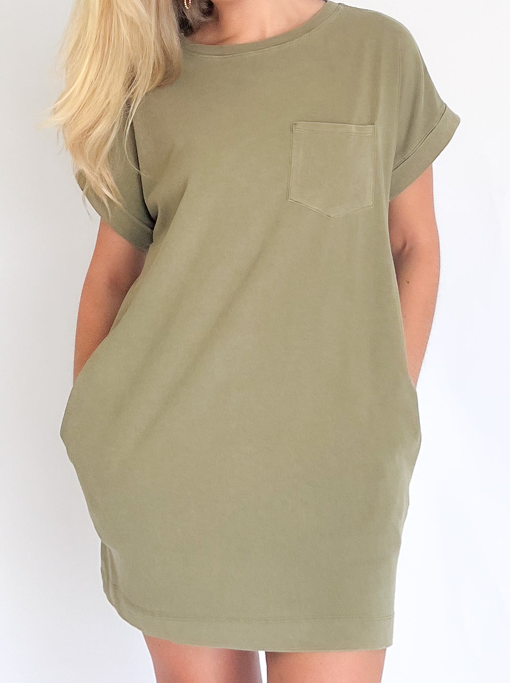 Flora Casual Mini T-shirt Dress