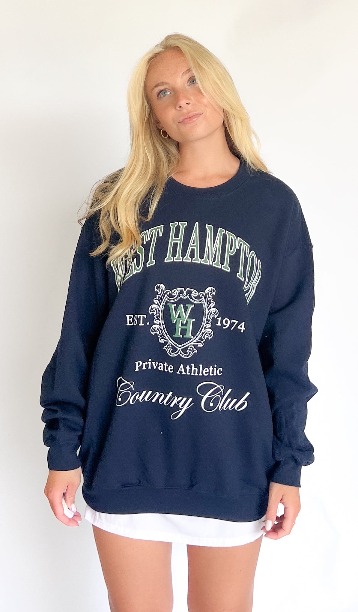 West Hampton Oversized Crewneck