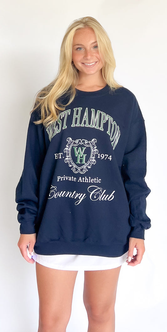 West Hampton Oversized Crewneck