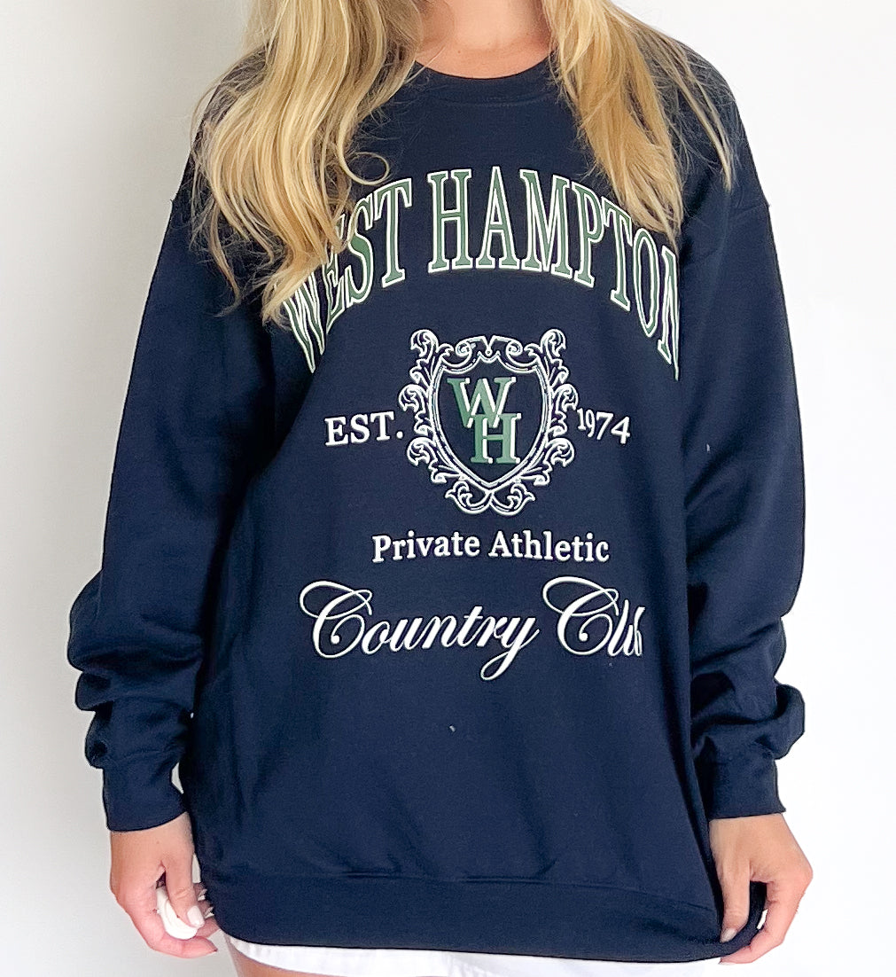 West Hampton Oversized Crewneck