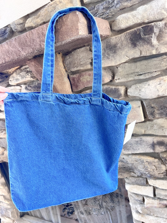 Denim Dream Carryall Tote